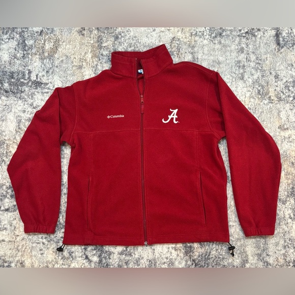 Columbia Alabama Crimson Tide Fleece Jacket - Picture 1 of 3